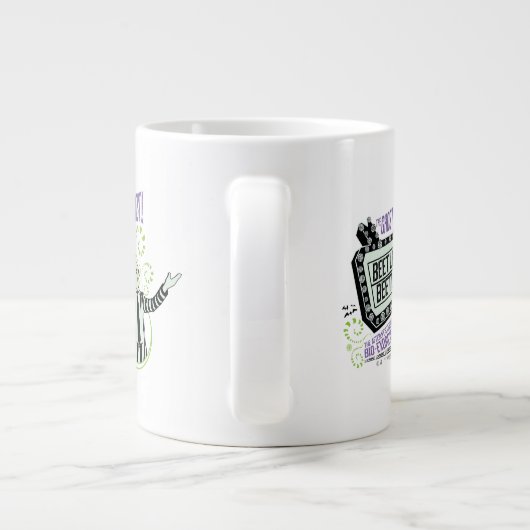 カブトムシ | "最も幽霊"マーキー ジャンボコーヒーマグカップ (裏面)