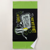 カブトムシ | "最も幽霊"マーキー ビーチタオル (正面)