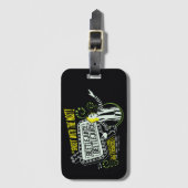 カブトムシ | "最も幽霊"マーキー ラゲッジタグ (正面縦)