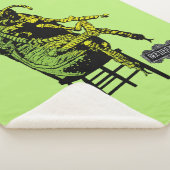 カブトムシ |椅子のカブトムシ シェルパブランケット (3/4)