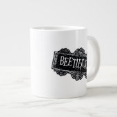 カブトムシ |椅子のカブトムシ ジャンボコーヒーマグカップ (正面右)