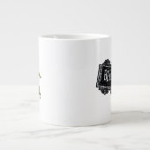 カブトムシ |椅子のカブトムシ ジャンボコーヒーマグカップ (正面)