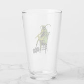 カブトムシ |椅子のカブトムシ タンブラーグラス (裏面)