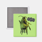 カブトムシ |椅子のカブトムシ マグネット (正面/裏面)