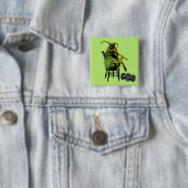 カブトムシ |椅子のカブトムシ 缶バッジ (インサイチュ)