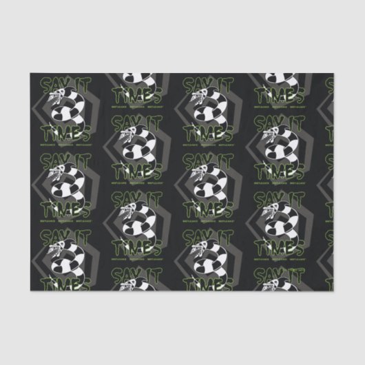 カブトムシ | 3回言う 薄葉紙 (正面)