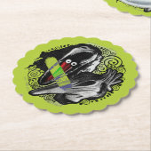 カブトムシ Adam & Barbara怖い ペーパーコースター (アングル)