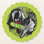 カブトムシ Adam & Barbara怖い ペーパーコースター (正面)