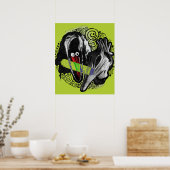 カブトムシ Adam & Barbara怖い ポスター (キッチン)