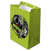 カブトムシ Adam & Barbara怖い ミディアムペーパーバッグ (裏面アングル)