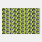 カブトムシ Adam & Barbara怖い ラッピングペーパーシート (正面)