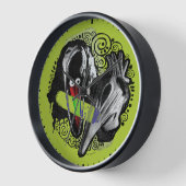 カブトムシ Adam & Barbara怖い 壁時計 (傾斜)