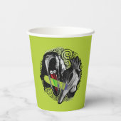 カブトムシ Adam & Barbara怖い 紙コップ (裏面)