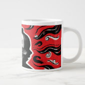 カブトムシ | Delia Deetz ジャンボコーヒーマグカップ (右)