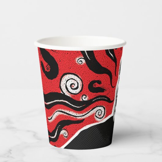 カブトムシ | Delia Deetz 紙コップ (正面)