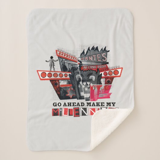 カブトムシ | Go Ahead Make My Millennium シェルパブランケット (正面)