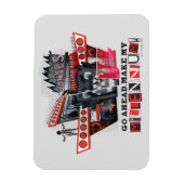 カブトムシ | Go Ahead Make My Millennium マグネット (縦)