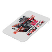 カブトムシ | Go Ahead Make My Millennium マグネット (左側)