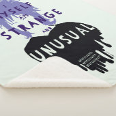 カブトムシ | Lydia "奇妙で珍しい"グラフィック シェルパブランケット (3/4)