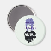 カブトムシ | Lydia "奇妙で珍しい"グラフィック マグネット (正面/裏面)