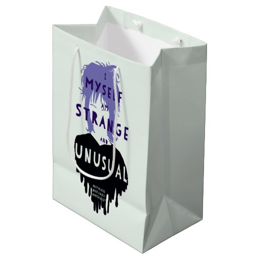 カブトムシ | Lydia "奇妙で珍しい"グラフィック ミディアムペーパーバッグ (正面アングル)