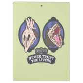 カブトムシ | Maitlands "生きる者を決して信用しない" クリップボード (裏面)