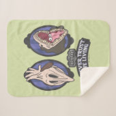 カブトムシ | Maitlands "生きる者を決して信用しない" シェルパブランケット (正面(横))