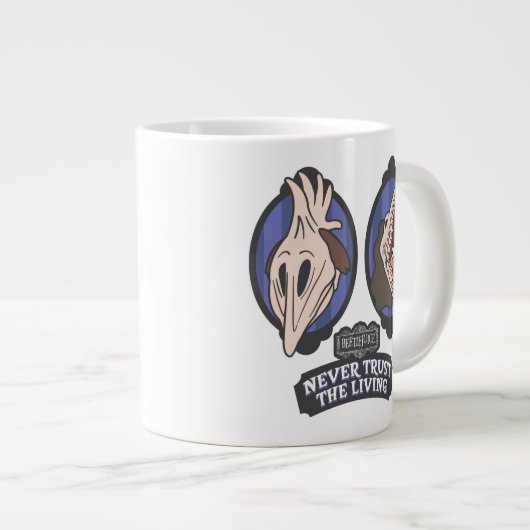カブトムシ | Maitlands "生きる者を決して信用しない" ジャンボコーヒーマグカップ (正面右)