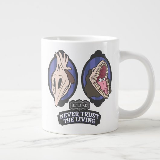 カブトムシ | Maitlands "生きる者を決して信用しない" ジャンボコーヒーマグカップ (右)