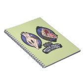 カブトムシ | Maitlands "生きる者を決して信用しない" ノートブック (右側)