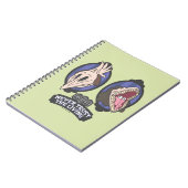 カブトムシ | Maitlands "生きる者を決して信用しない" ノートブック (左側)