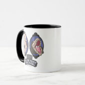 カブトムシ | Maitlands "生きる者を決して信用しない" マグカップ (正面左)