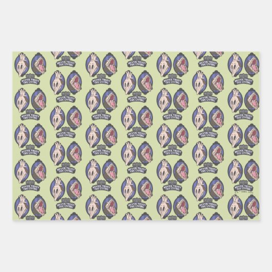 カブトムシ | Maitlands "生きる者を決して信用しない" ラッピングペーパーシート (正面3)