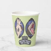 カブトムシ | Maitlands "生きる者を決して信用しない" 紙コップ (正面)