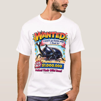 カブトムシTシャツ 昆虫好きへのプレゼント Tシャツ