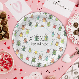 カブトムシXOXOロブバグ ペーパープレート