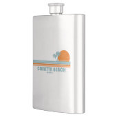 カブレッタビーチサペロアイランドジョージアサンパームツリー フラスク (左)