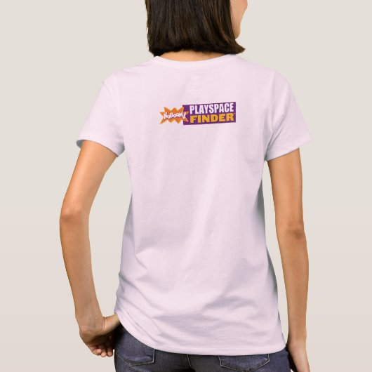 カブーム!プレイスペースファインダー Tシャツ (裏面)