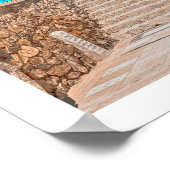 カブール・アフガニスタンのブルーサキ神社モスク ポスター (角)