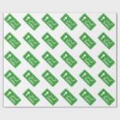 カブール、アフガニスタン高速道路交通通り標識 ラッピングペーパー (フラット)