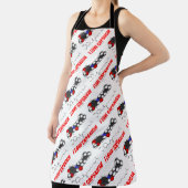 カプサイシンチリ胡椒の化学分子が大好き エプロン (インサイチュ)