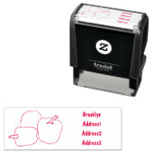 カプシカム漫画イラストレーション セルフインキングスタンプ (インサイチュ)