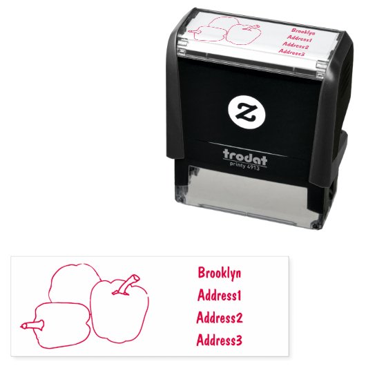 カプシカム漫画イラストレーション セルフインキングスタンプ (インサイチュ)