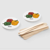 カプシカム漫画イラストレーション ハンドファン (組立なし)