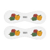 カプシカム漫画イラストレーション 野球ボール (パネル)