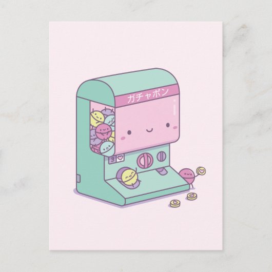 カプセルおもしろいトイ脱出ジャパンドードルポストカード ポストカード (正面)