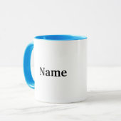 カプセルと水マグカップのガラスを持つ丸々としたナース マグカップ (正面左)