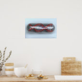 カプセル内のDNA鎖 ポスター (キッチン)