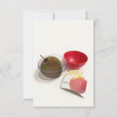 カプセル玩具アップル食品価格消費主義 サンキューカード (正面)