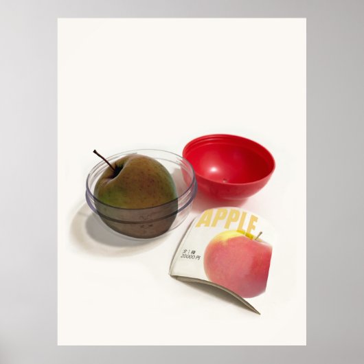 カプセル玩具アップル食品価格消費主義 ポスター (正面)